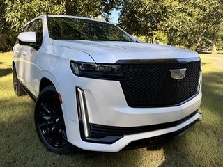 White Cadillac Escalade