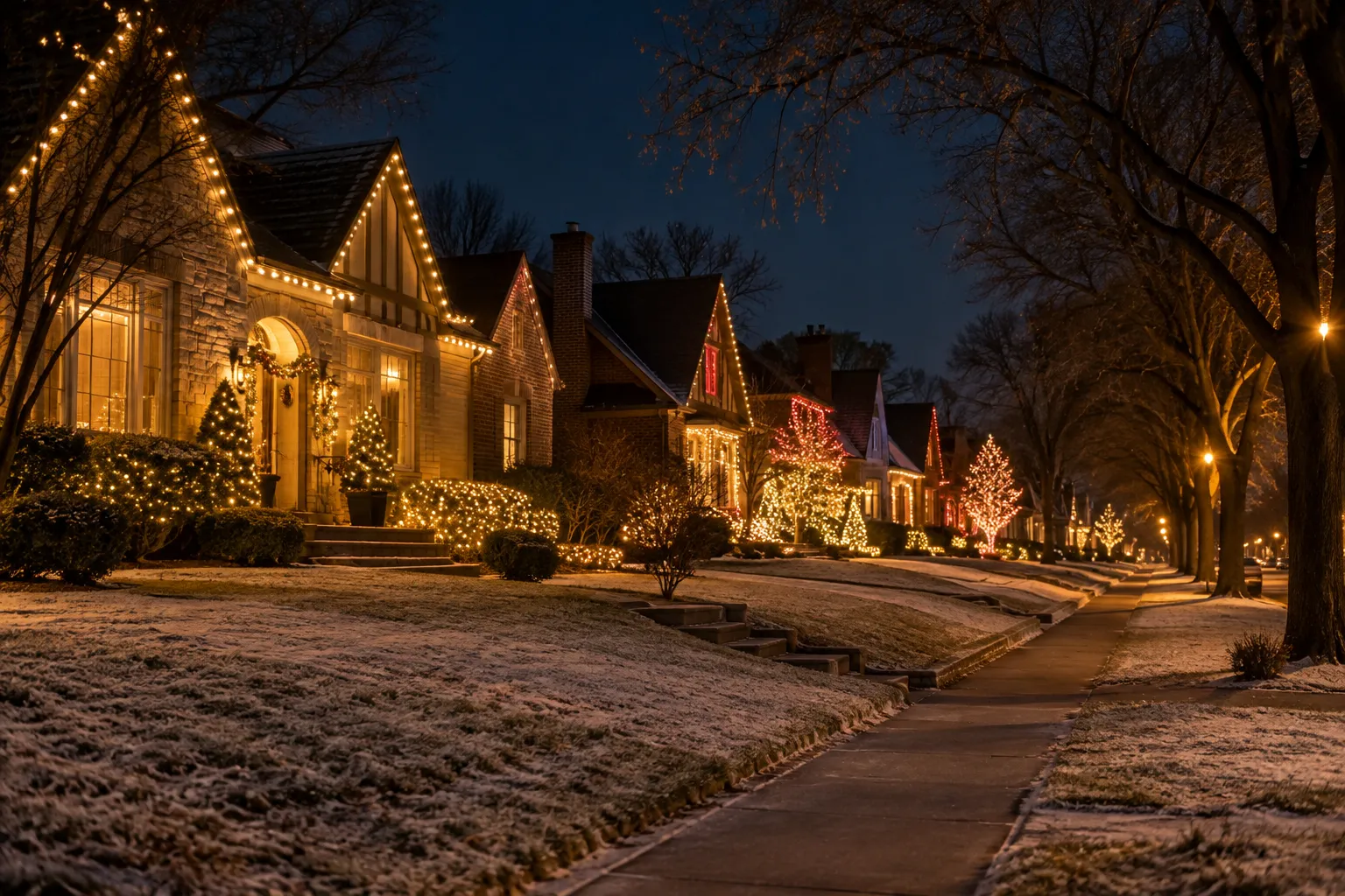 The Holiday Lights Look Better When Nobody Has to Drive