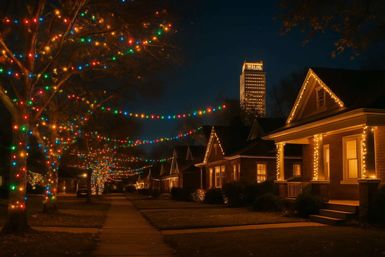 Holiday Lights in Tulsa Deserve a Real Night Out